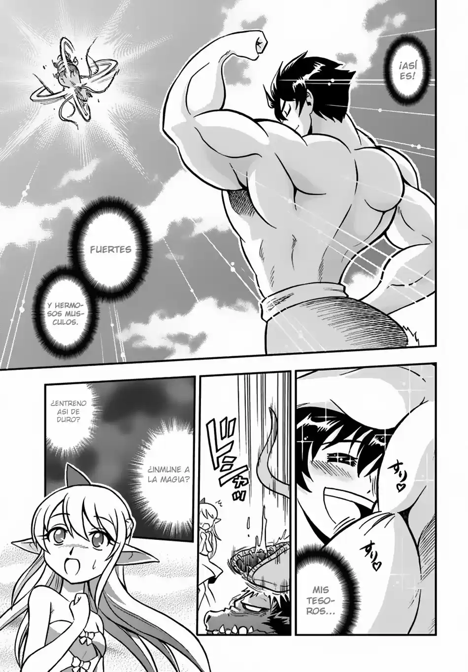 Mahou? Sonna Koto Yori Kinniku Da! - Capítulo 1 - Página 19 - LectorTMOo