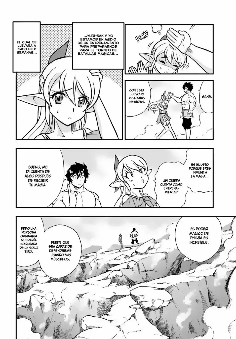 Mahou? Sonna Koto Yori Kinniku Da! - Capítulo 10 - Página 4 - LectorTMOo
