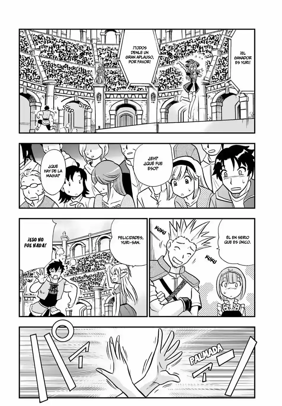 Mahou? Sonna Koto Yori Kinniku Da! - Capítulo 10 - Página 13 - LectorTMOo