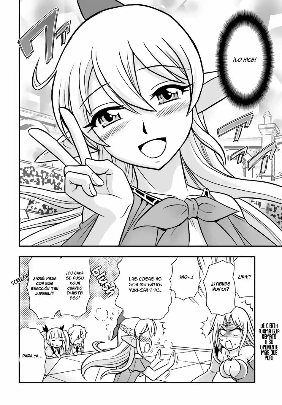 Mahou? Sonna Koto Yori Kinniku Da! - Capítulo 11 - Página 17 - LectorTMOo