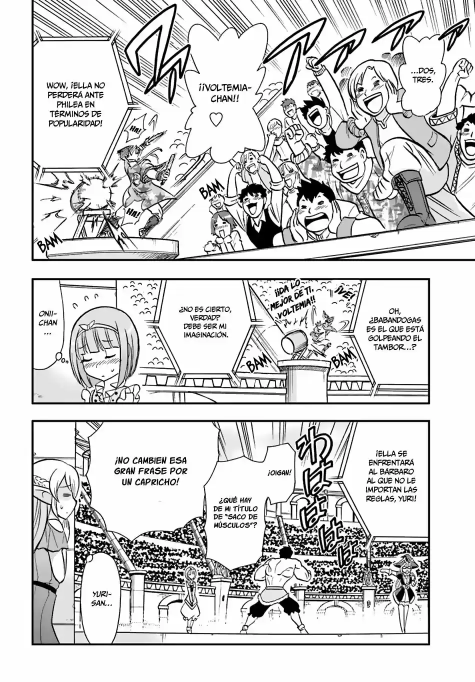 Mahou? Sonna Koto Yori Kinniku Da! - Capítulo 12 - Página 35 - LectorTMOo