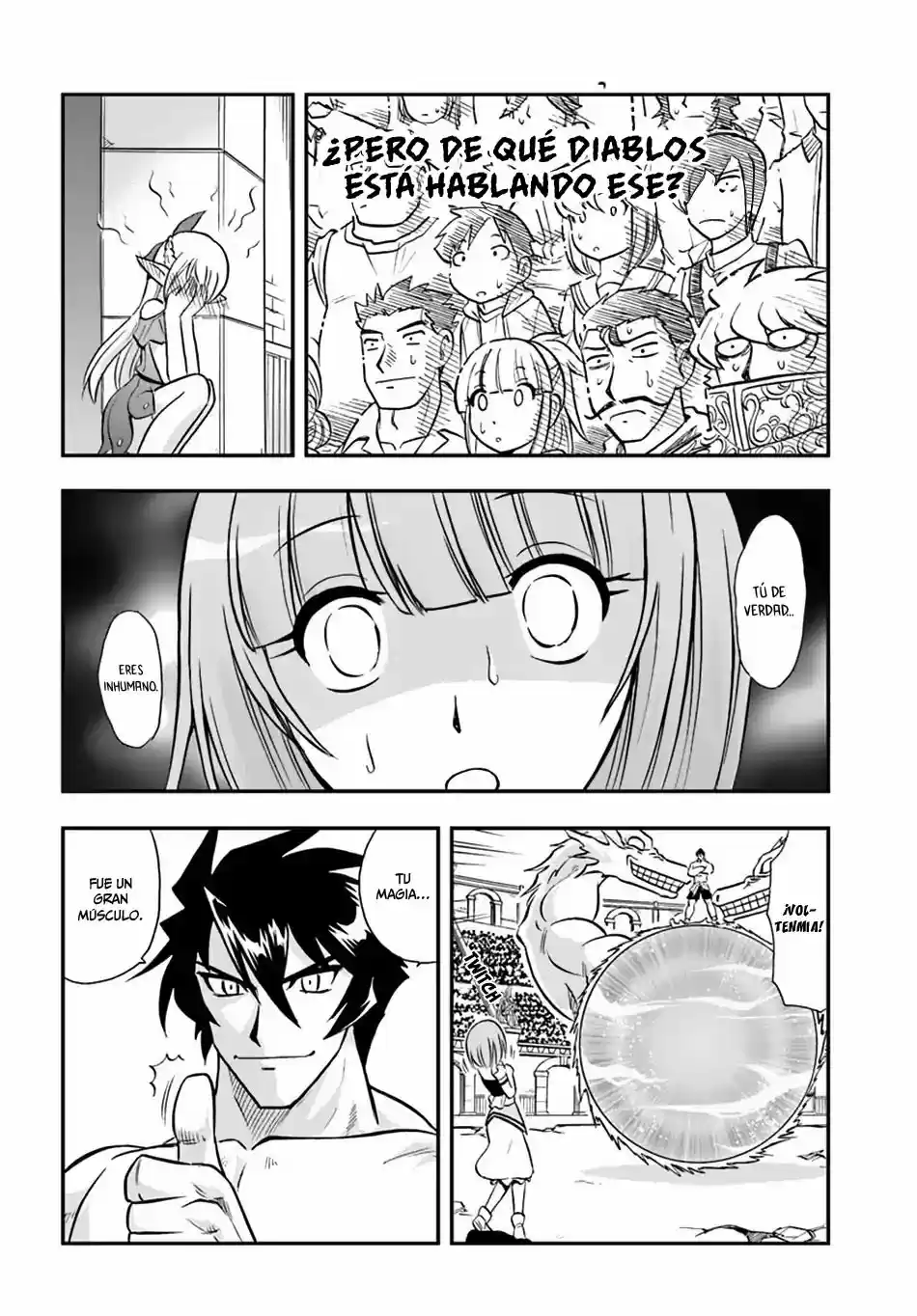 Mahou? Sonna Koto Yori Kinniku Da! - Capítulo 13 - Página 27 - LectorTMOo