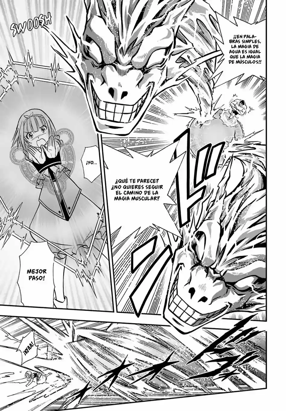 Mahou? Sonna Koto Yori Kinniku Da! - Capítulo 13 - Página 28 - LectorTMOo