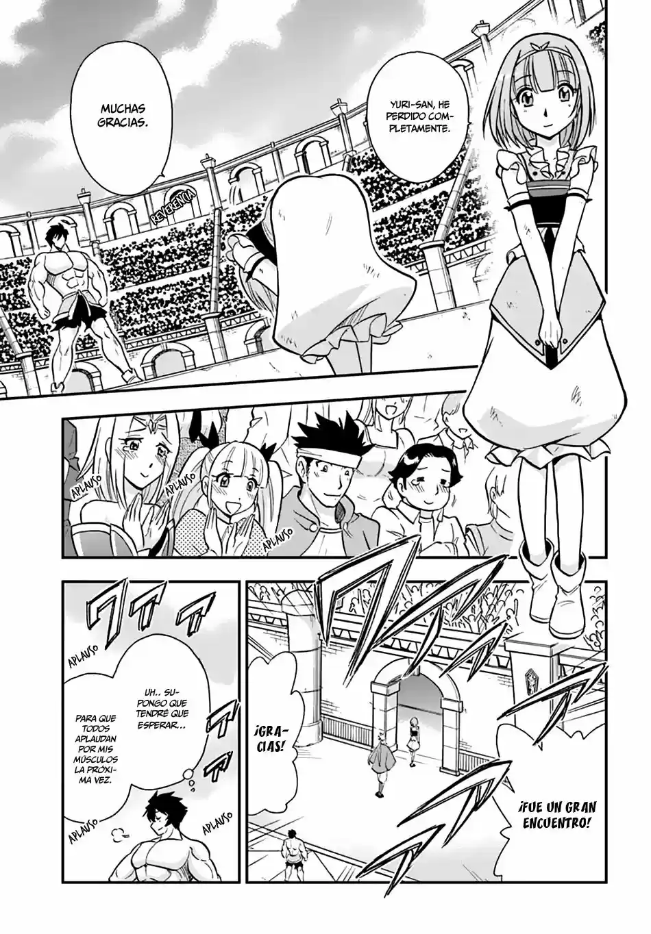 Mahou? Sonna Koto Yori Kinniku Da! - Capítulo 13 - Página 35 - LectorTMOo
