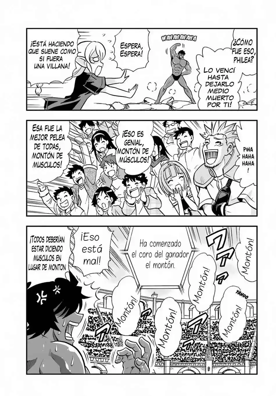 Mahou? Sonna Koto Yori Kinniku Da! - Capítulo 15 - Página 38 - LectorTMOo