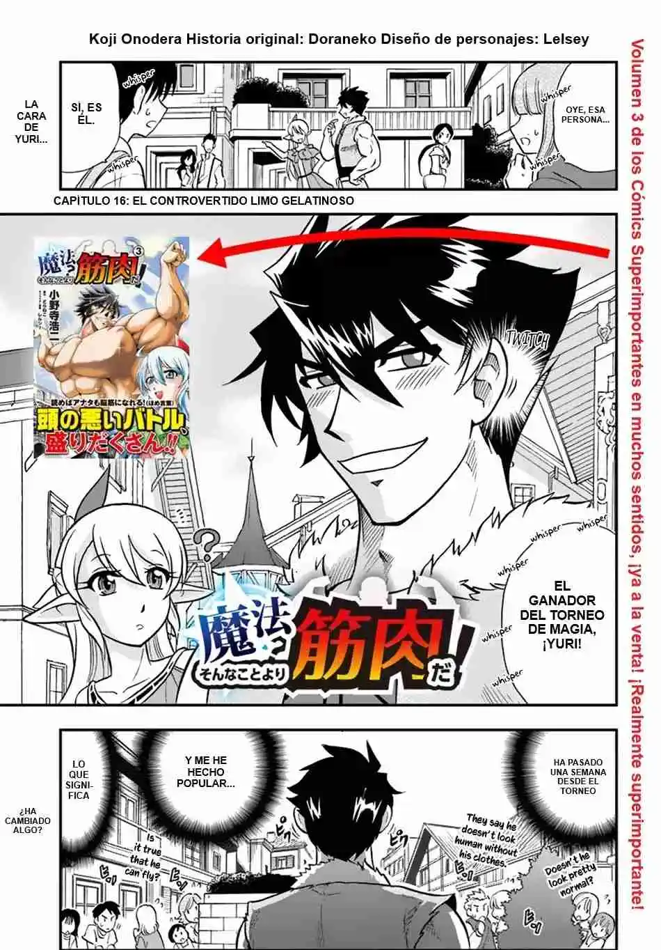 Mahou? Sonna Koto Yori Kinniku Da! - Capítulo 16 - Página 3 - LectorTMOo