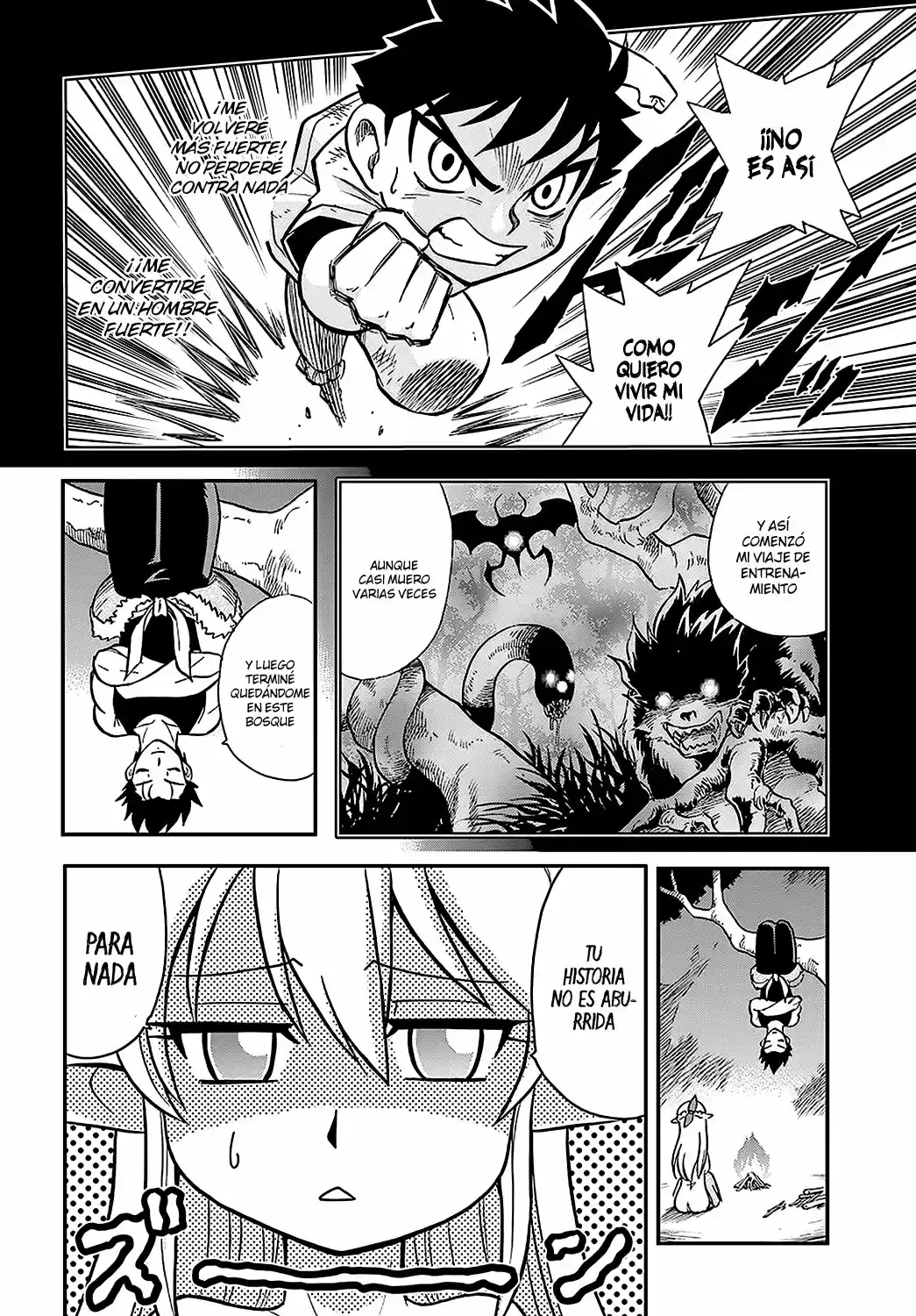 Mahou? Sonna Koto Yori Kinniku Da! - Capítulo 2 - Página 7 - LectorTMOo