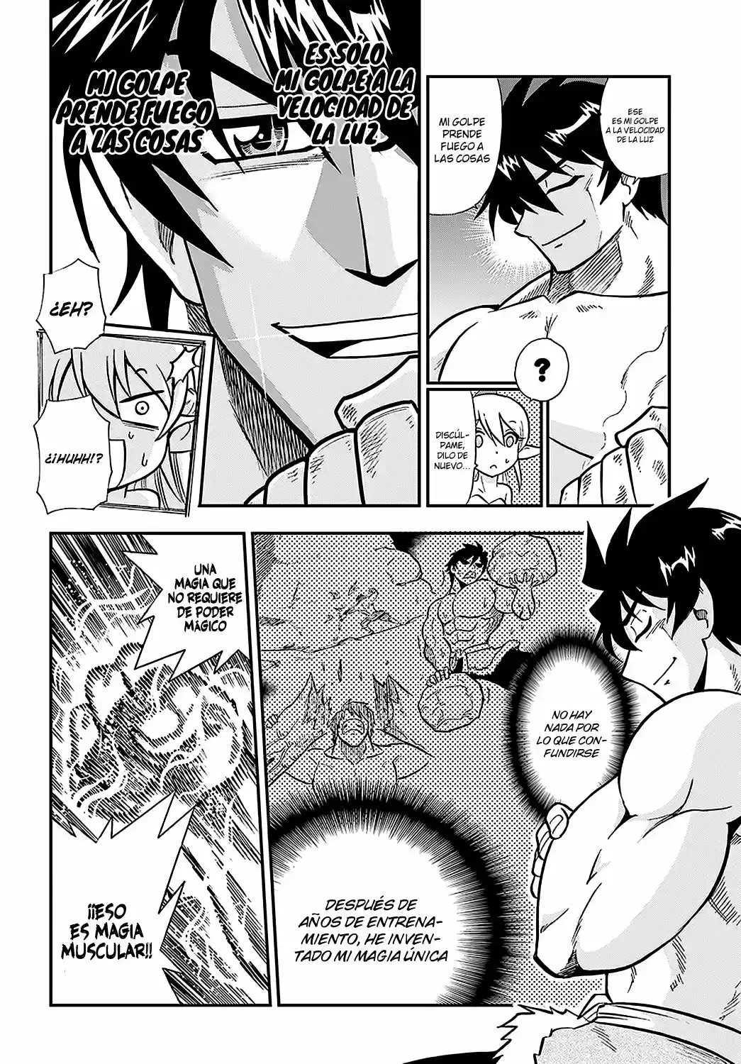 Mahou? Sonna Koto Yori Kinniku Da! - Capítulo 2 - Página 27 - LectorTMOo