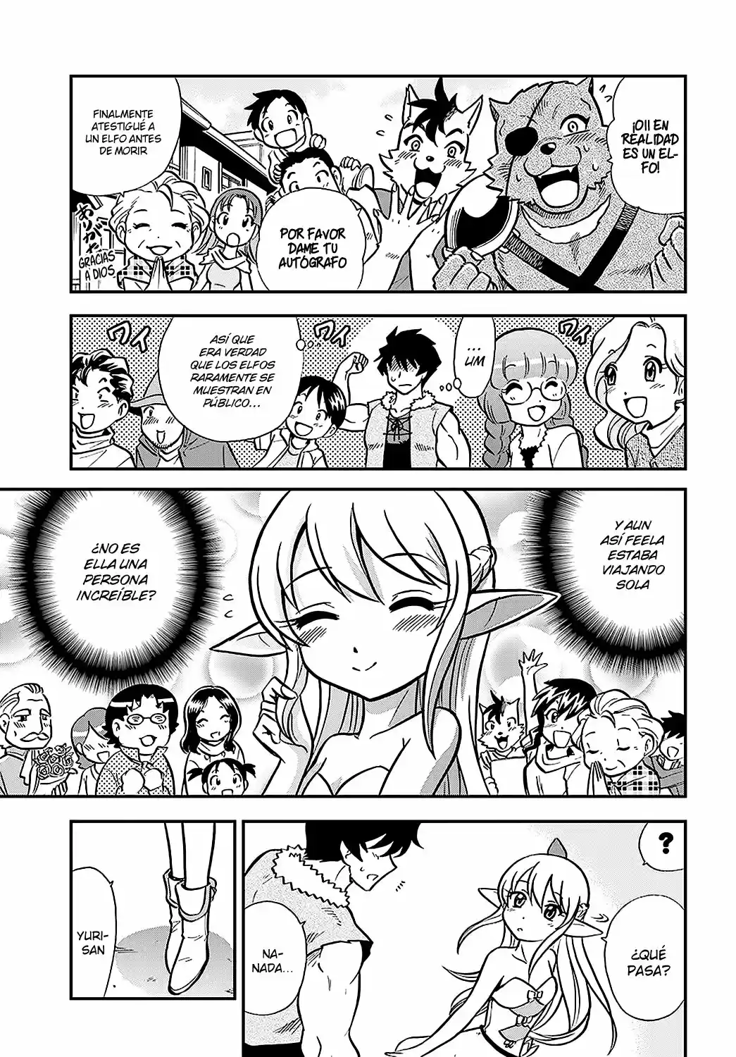 Mahou? Sonna Koto Yori Kinniku Da! - Capítulo 3 - Página 4 - LectorTMOo