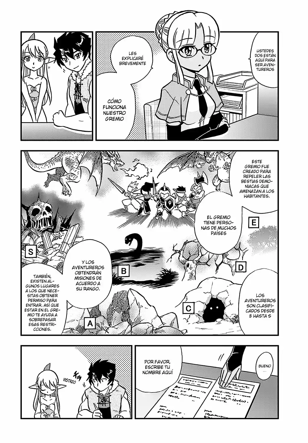 Mahou? Sonna Koto Yori Kinniku Da! - Capítulo 3 - Página 9 - LectorTMOo