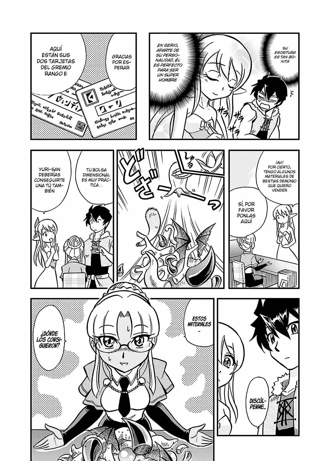 Mahou? Sonna Koto Yori Kinniku Da! - Capítulo 3 - Página 10 - LectorTMOo