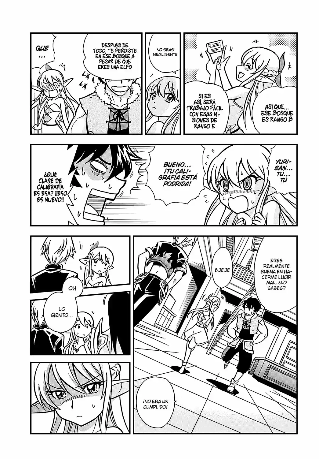 Mahou? Sonna Koto Yori Kinniku Da! - Capítulo 3 - Página 12 - LectorTMOo