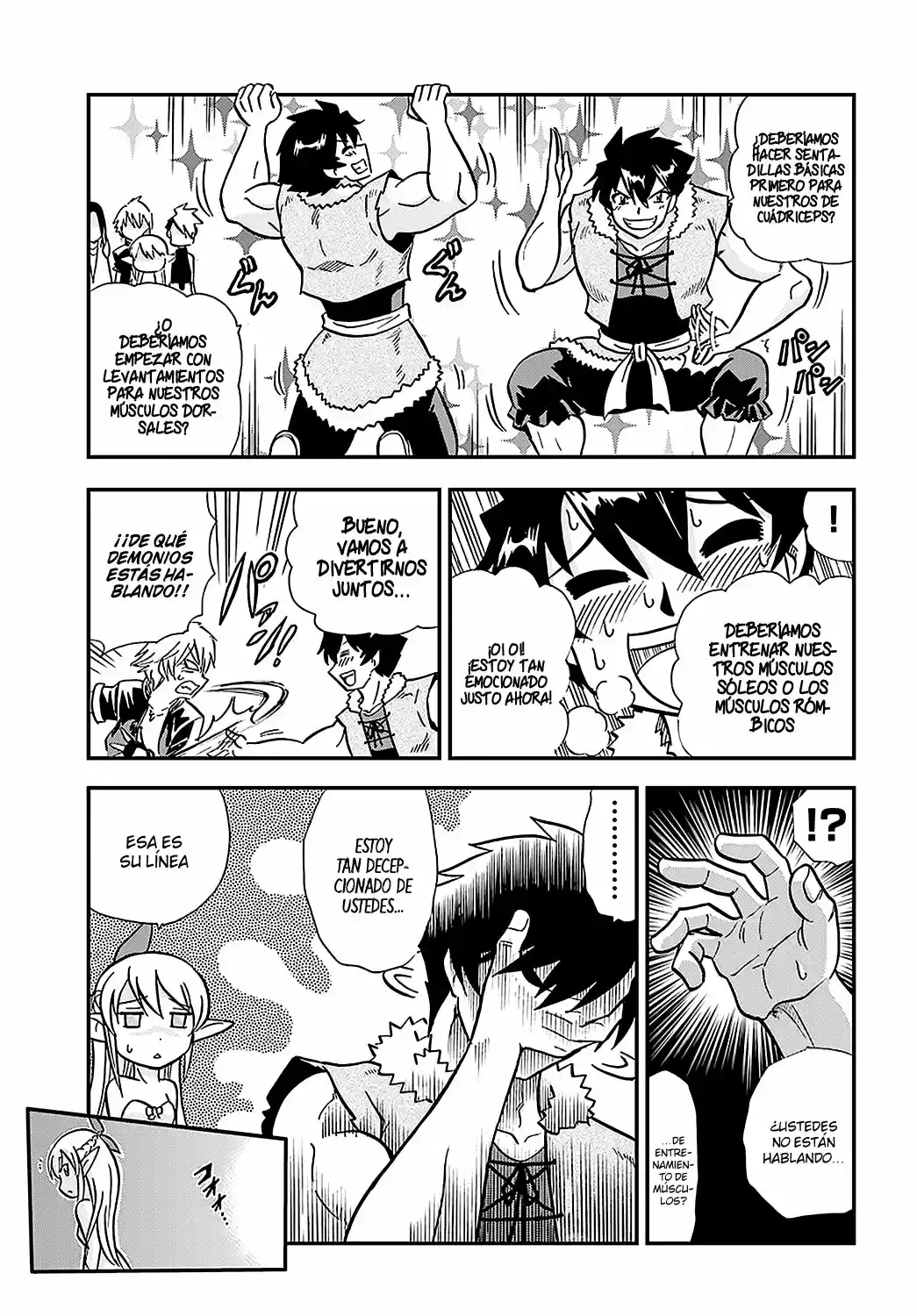 Mahou? Sonna Koto Yori Kinniku Da! - Capítulo 3 - Página 16 - LectorTMOo