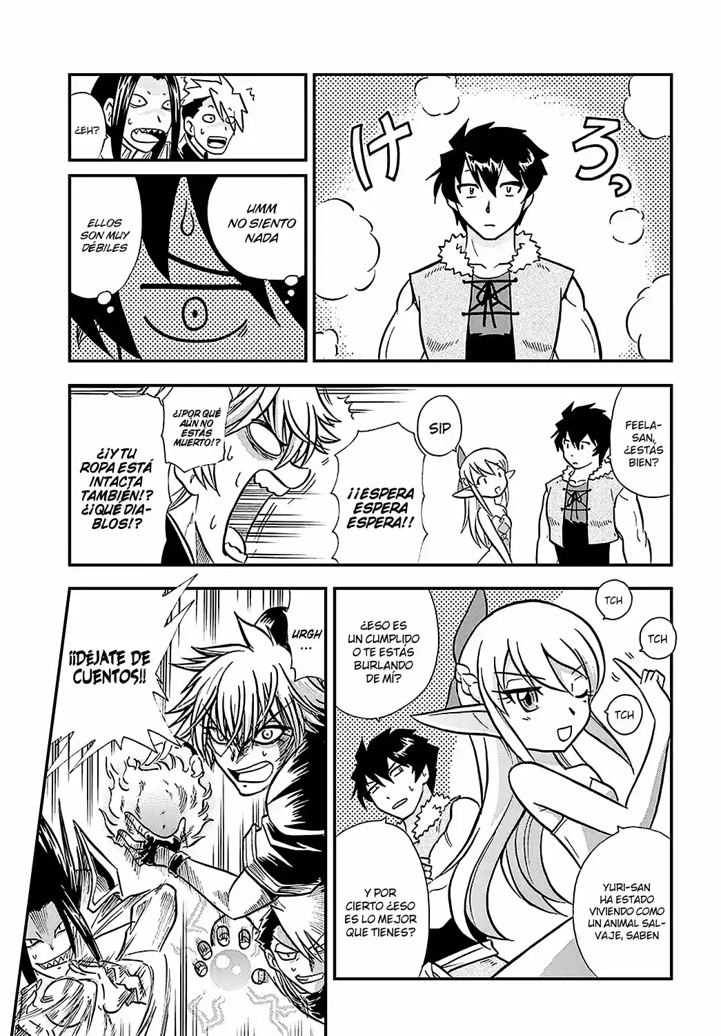 Mahou? Sonna Koto Yori Kinniku Da! - Capítulo 3 - Página 18 - LectorTMOo