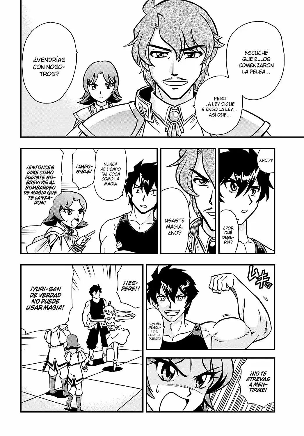 Mahou? Sonna Koto Yori Kinniku Da! - Capítulo 3 - Página 25 - LectorTMOo