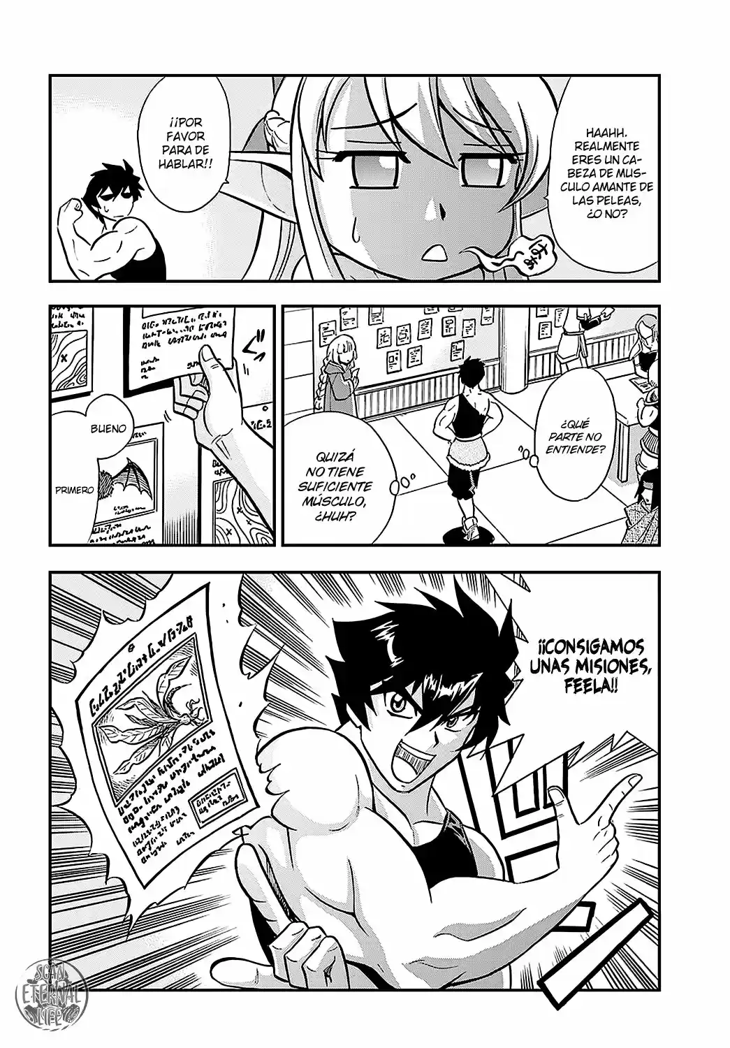 Mahou? Sonna Koto Yori Kinniku Da! - Capítulo 3 - Página 33 - LectorTMOo