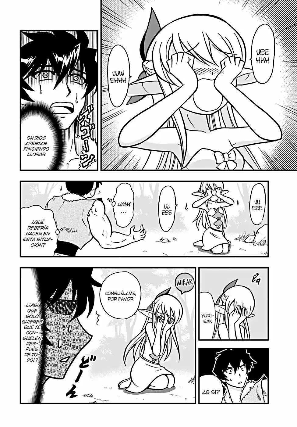 Mahou? Sonna Koto Yori Kinniku Da! - Capítulo 4 - Página 7 - LectorTMOo