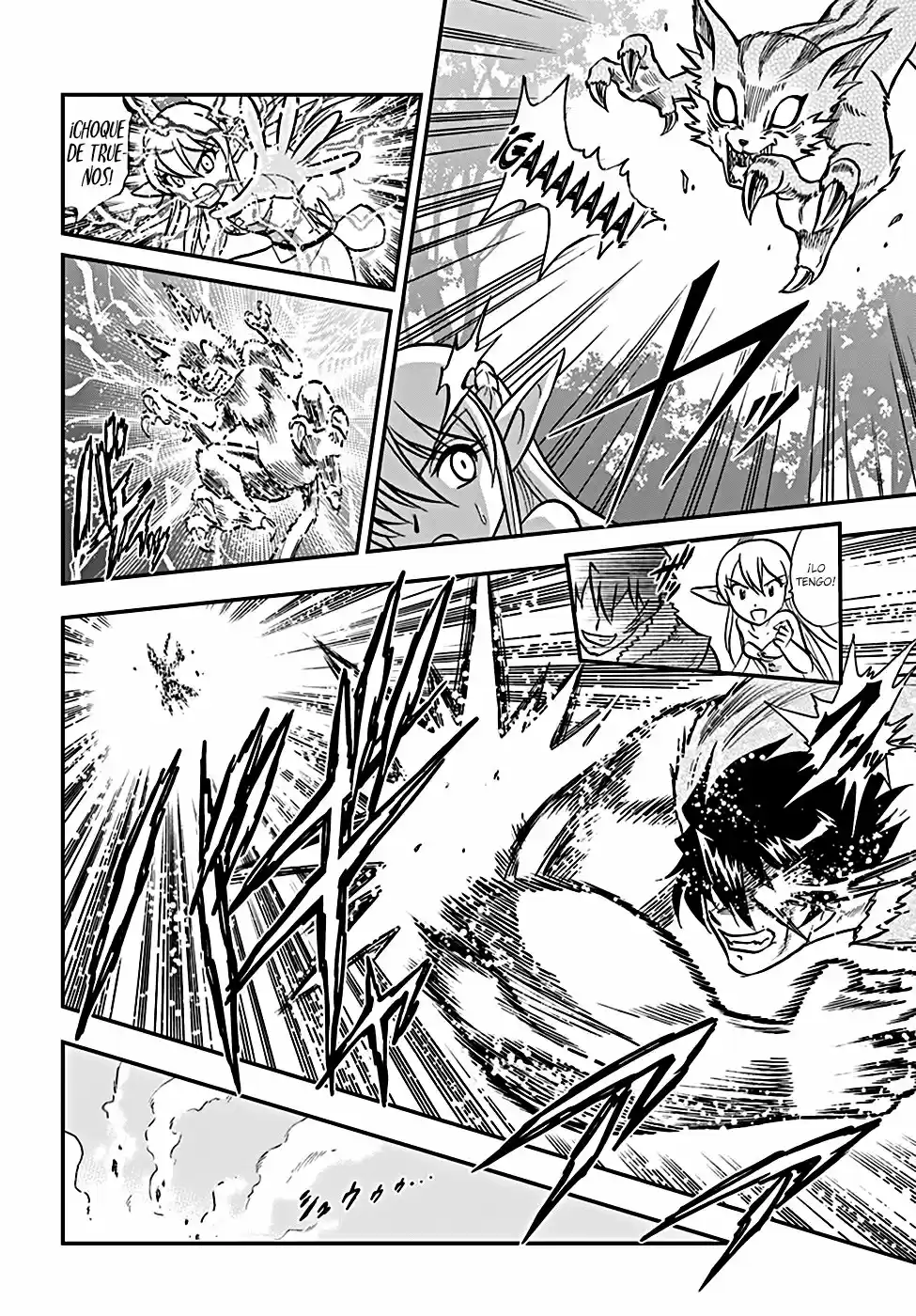 Mahou? Sonna Koto Yori Kinniku Da! - Capítulo 4 - Página 9 - LectorTMOo