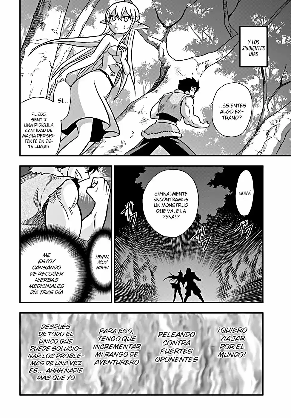 Mahou? Sonna Koto Yori Kinniku Da! - Capítulo 4 - Página 11 - LectorTMOo