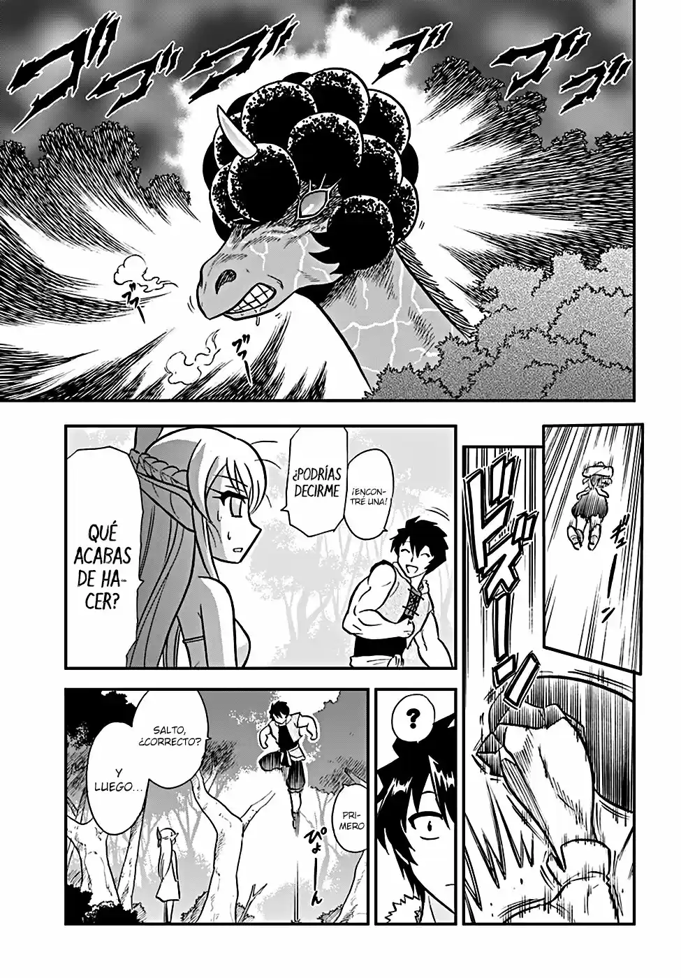 Mahou? Sonna Koto Yori Kinniku Da! - Capítulo 4 - Página 14 - LectorTMOo