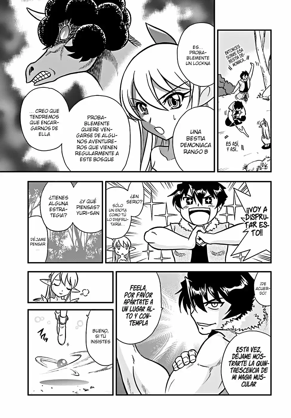 Mahou? Sonna Koto Yori Kinniku Da! - Capítulo 4 - Página 16 - LectorTMOo