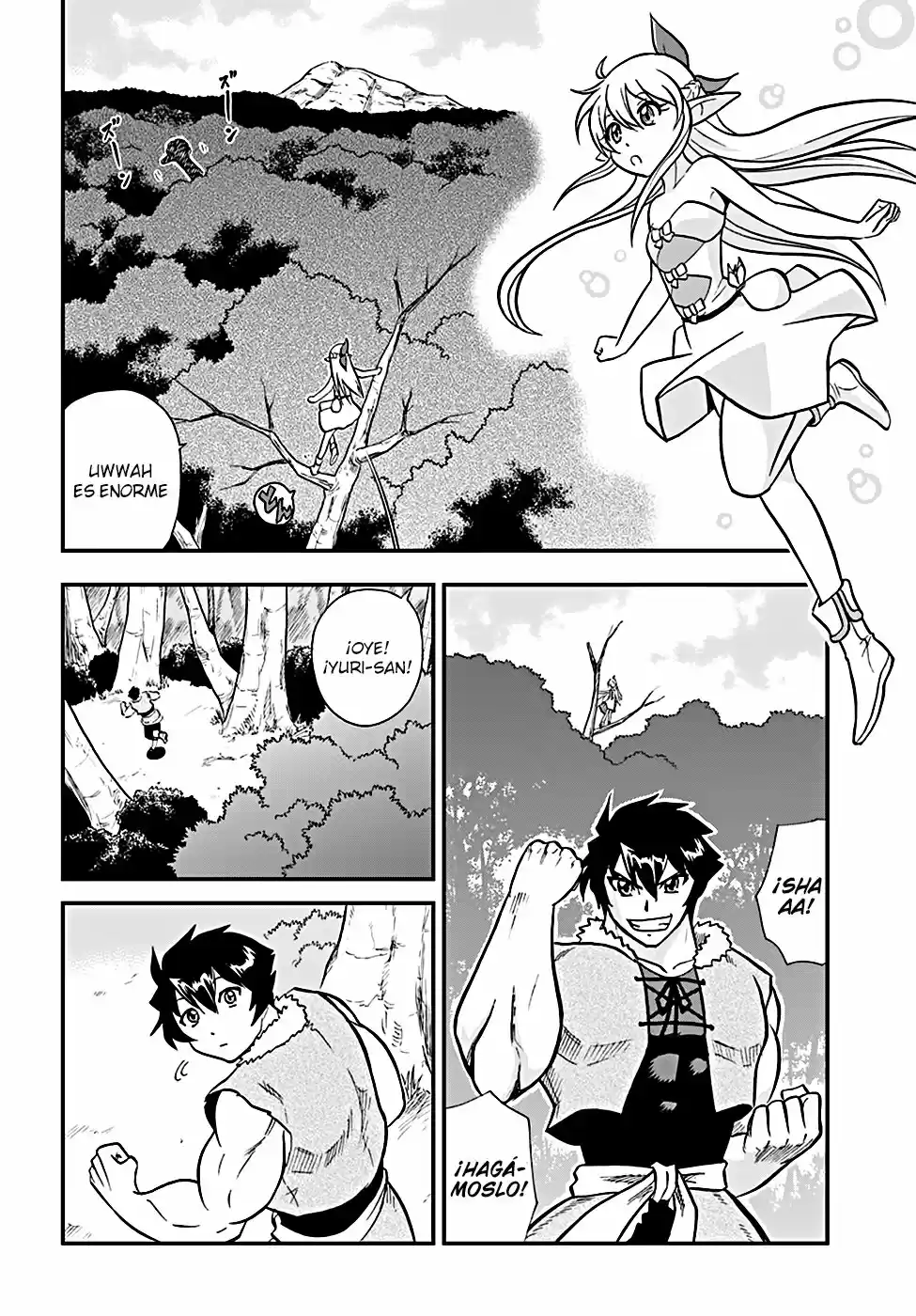 Mahou? Sonna Koto Yori Kinniku Da! - Capítulo 4 - Página 17 - LectorTMOo