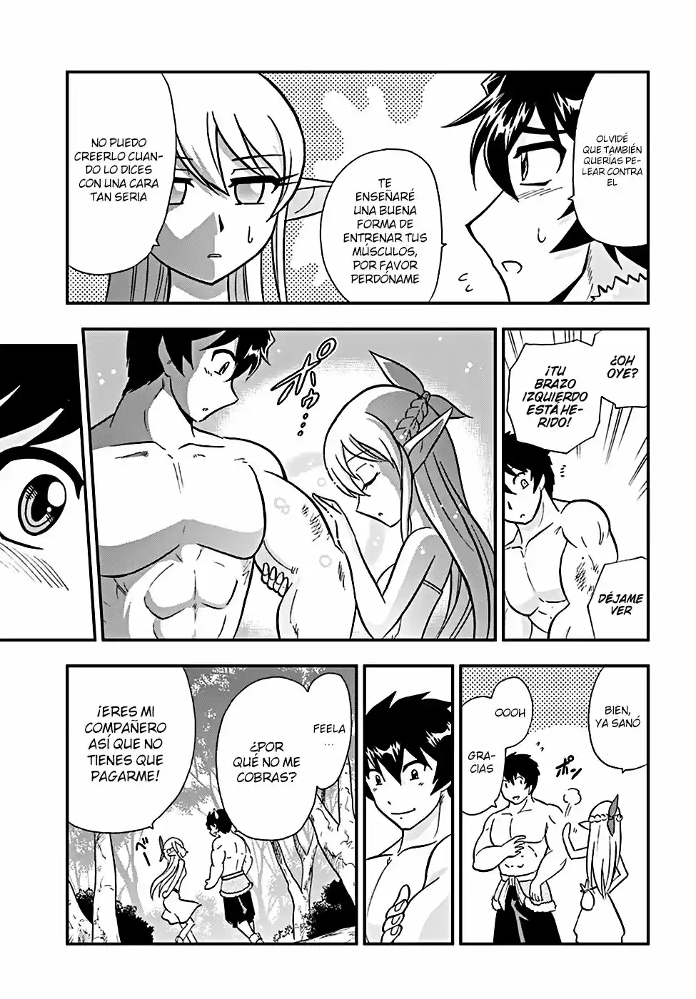 Mahou? Sonna Koto Yori Kinniku Da! - Capítulo 4 - Página 33 - LectorTMOo