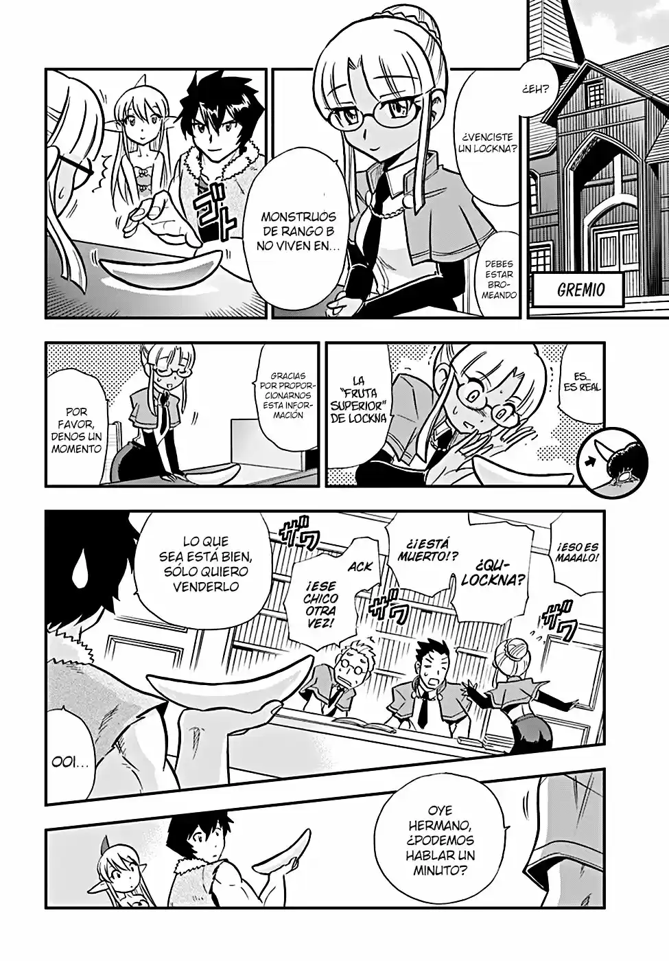Mahou? Sonna Koto Yori Kinniku Da! - Capítulo 4 - Página 34 - LectorTMOo
