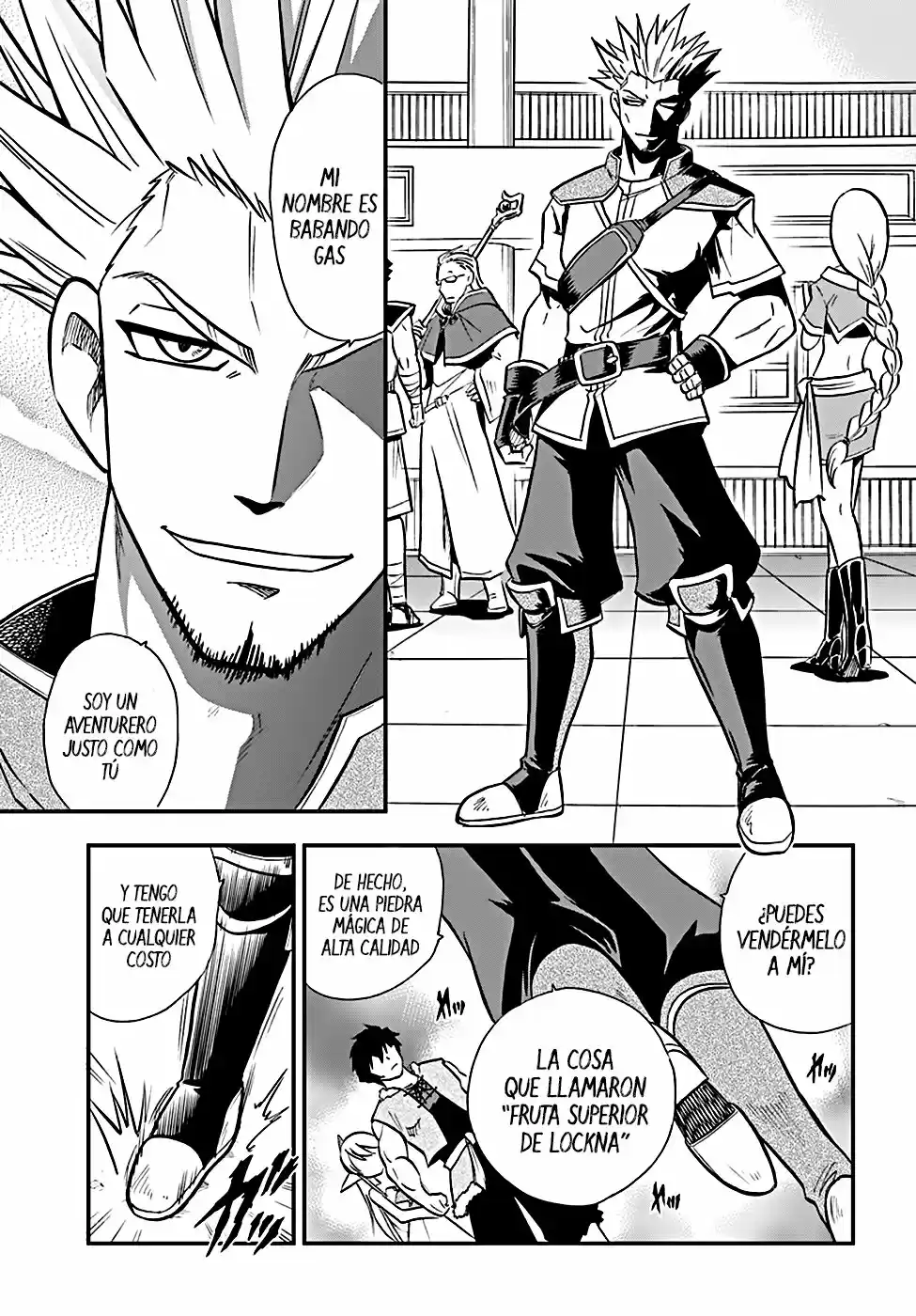 Mahou? Sonna Koto Yori Kinniku Da! - Capítulo 4 - Página 35 - LectorTMOo