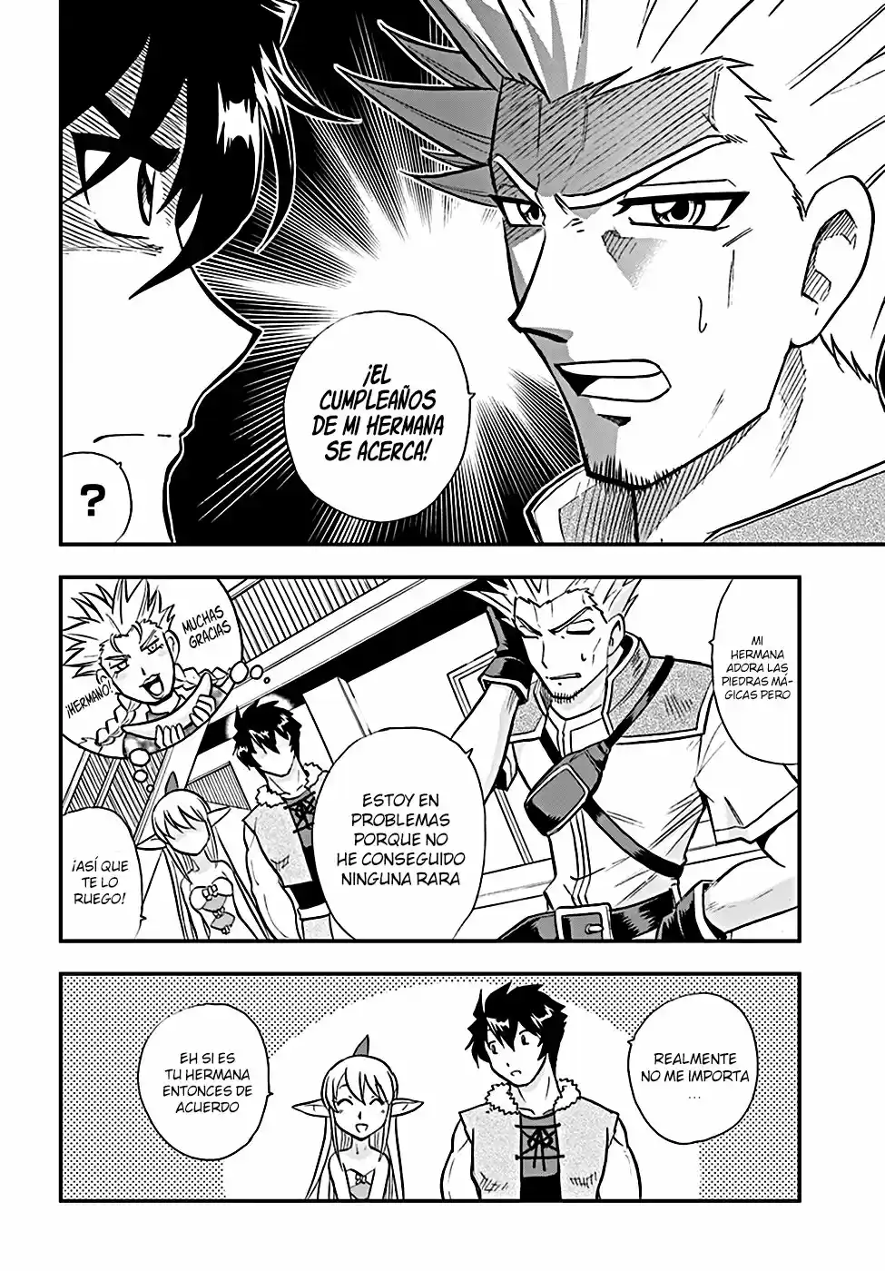 Mahou? Sonna Koto Yori Kinniku Da! - Capítulo 4 - Página 36 - LectorTMOo