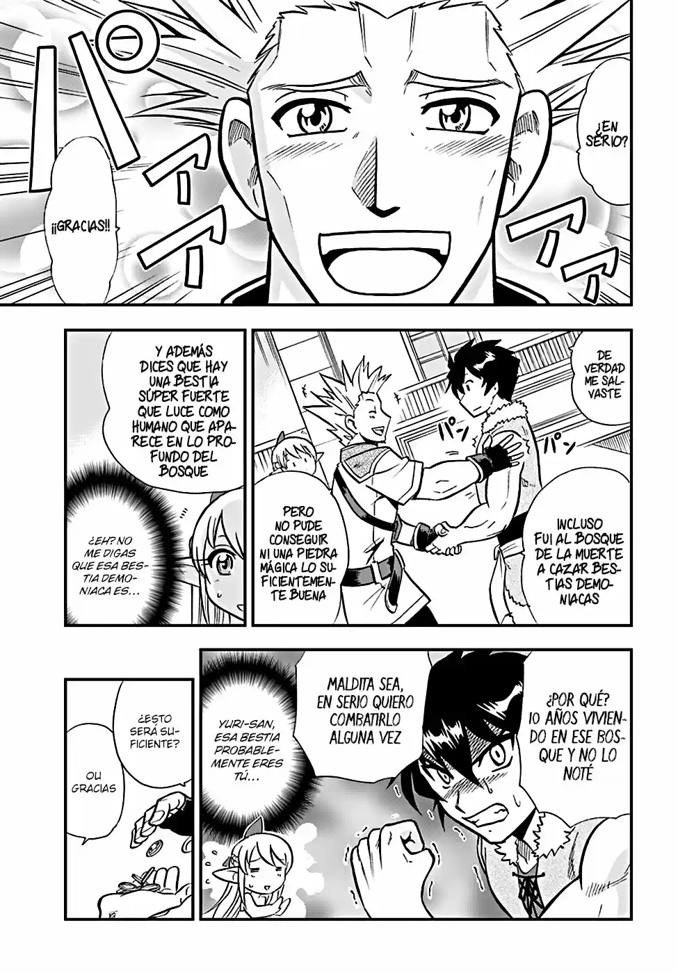 Mahou? Sonna Koto Yori Kinniku Da! - Capítulo 4 - Página 37 - LectorTMOo