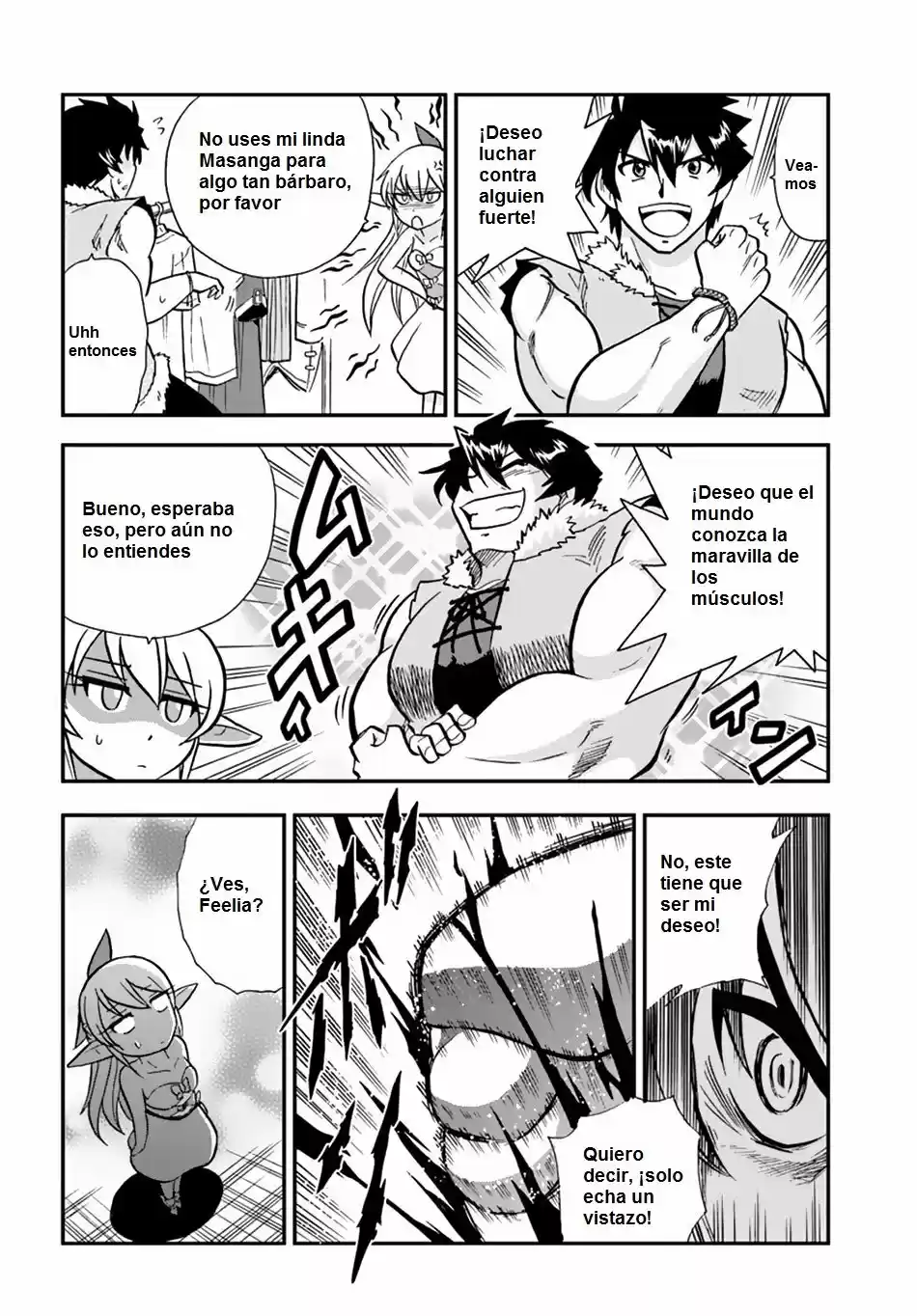 Mahou? Sonna Koto Yori Kinniku Da! - Capítulo 5 - Página 11 - LectorTMOo