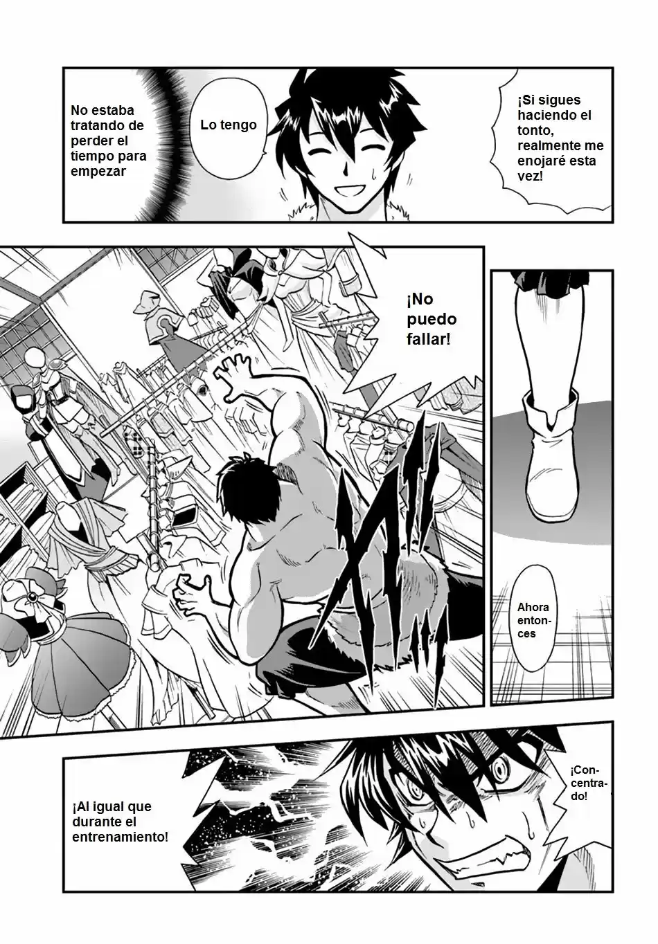 Mahou? Sonna Koto Yori Kinniku Da! - Capítulo 5 - Página 14 - LectorTMOo
