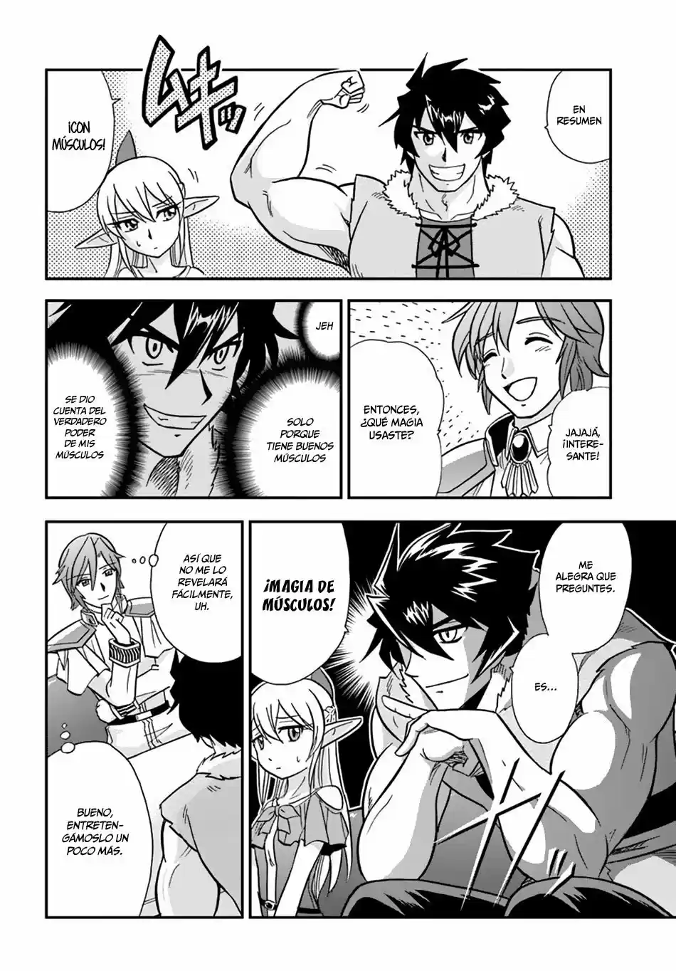 Mahou? Sonna Koto Yori Kinniku Da! - Capítulo 7 - Página 6 - LectorTMOo