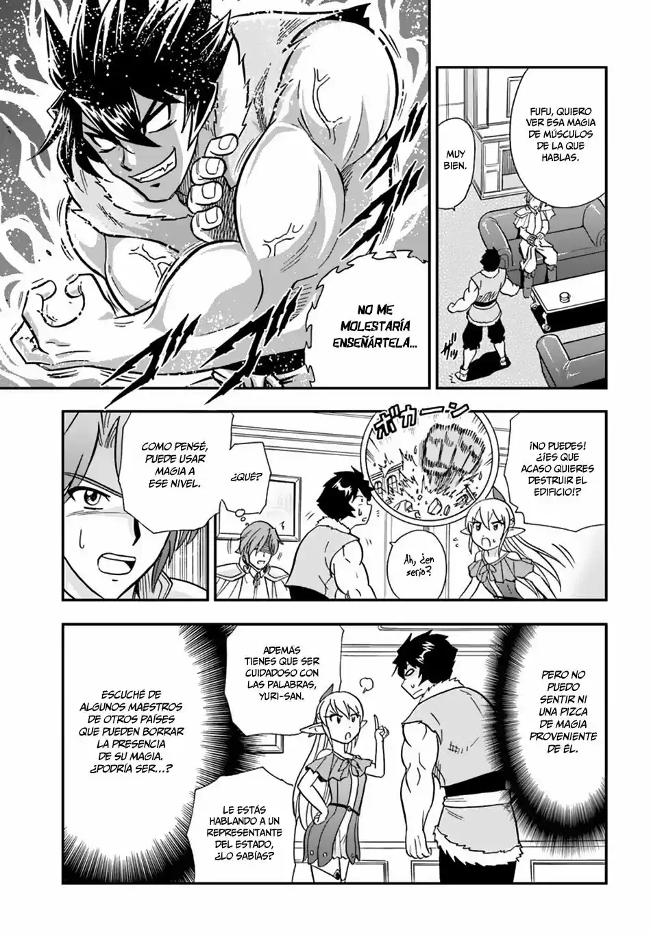 Mahou? Sonna Koto Yori Kinniku Da! - Capítulo 7 - Página 7 - LectorTMOo