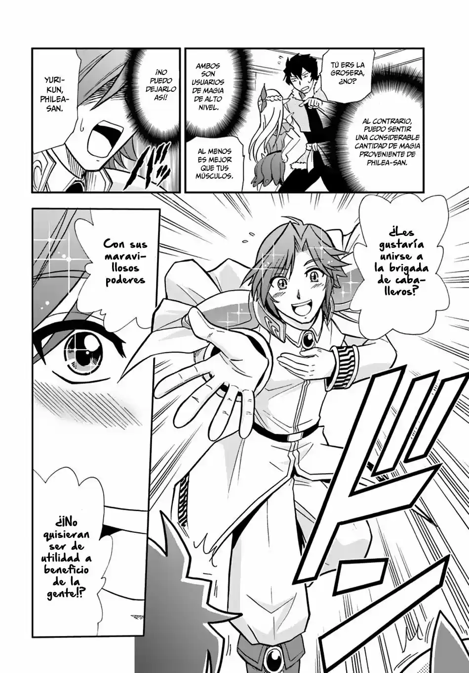 Mahou? Sonna Koto Yori Kinniku Da! - Capítulo 7 - Página 8 - LectorTMOo