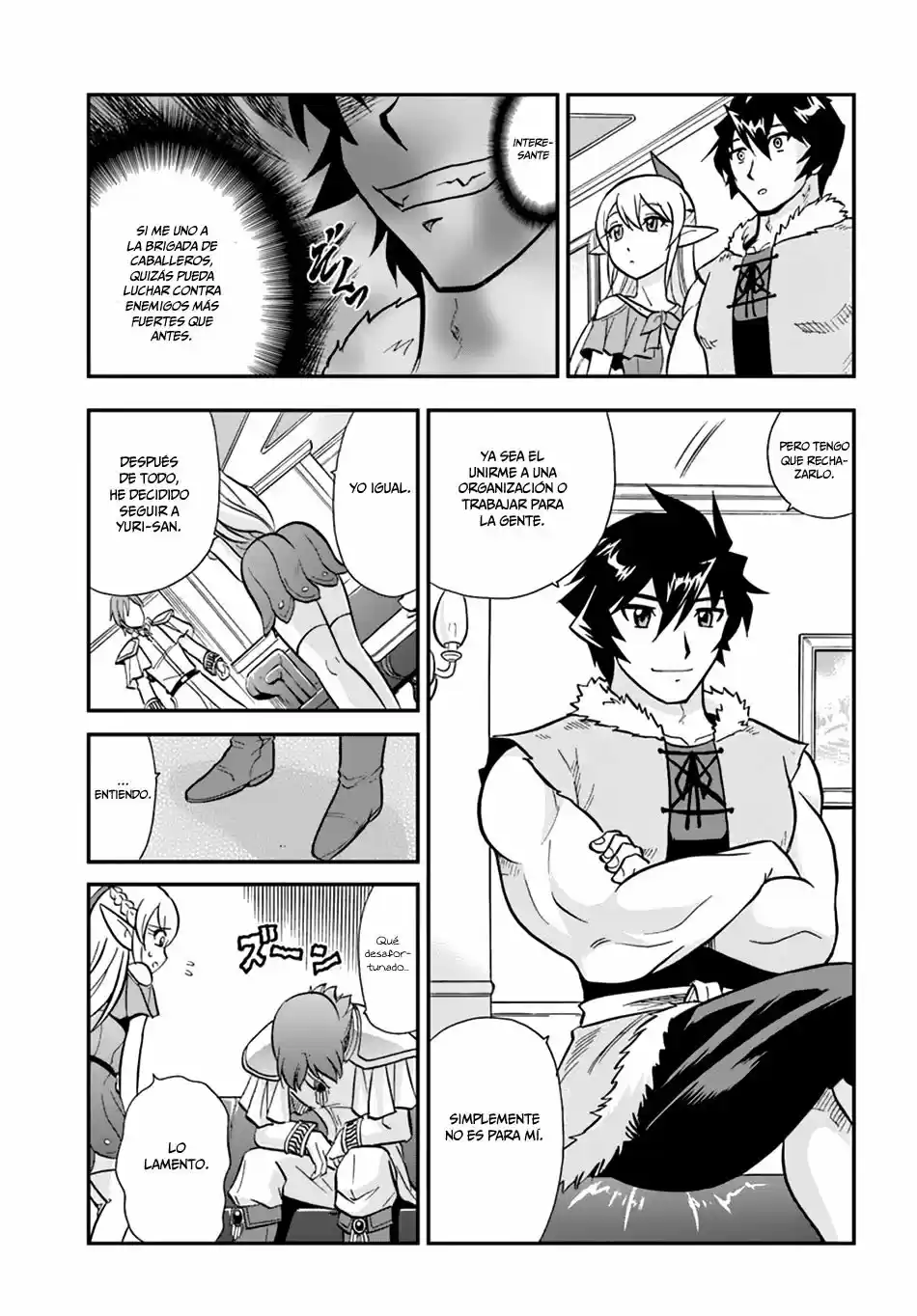 Mahou? Sonna Koto Yori Kinniku Da! - Capítulo 7 - Página 9 - LectorTMOo