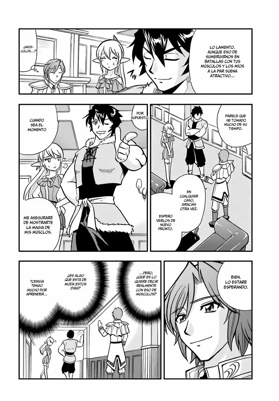 Mahou? Sonna Koto Yori Kinniku Da! - Capítulo 7 - Página 10 - LectorTMOo