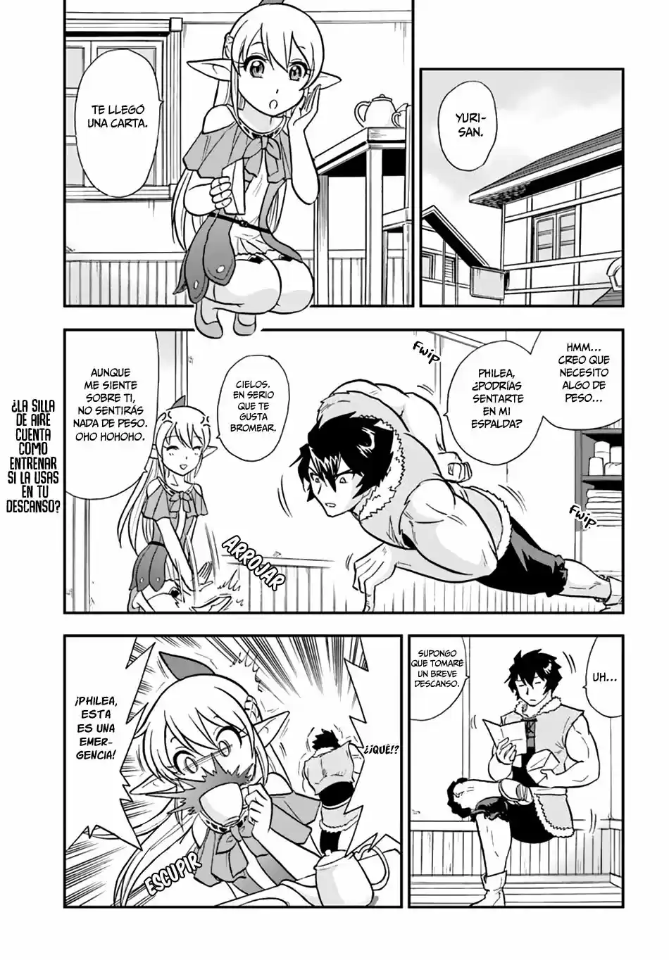 Mahou? Sonna Koto Yori Kinniku Da! - Capítulo 8 - Página 2 - LectorTMOo