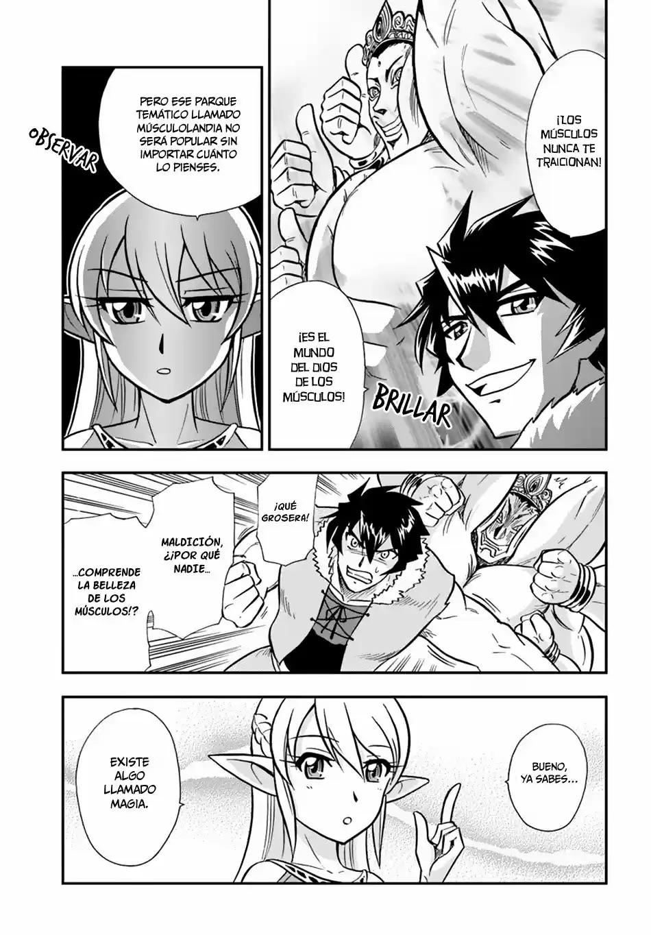 Mahou? Sonna Koto Yori Kinniku Da! - Capítulo 8 - Página 6 - LectorTMOo