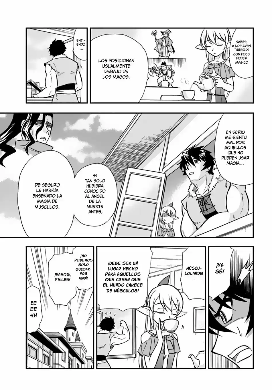 Mahou? Sonna Koto Yori Kinniku Da! - Capítulo 8 - Página 8 - LectorTMOo