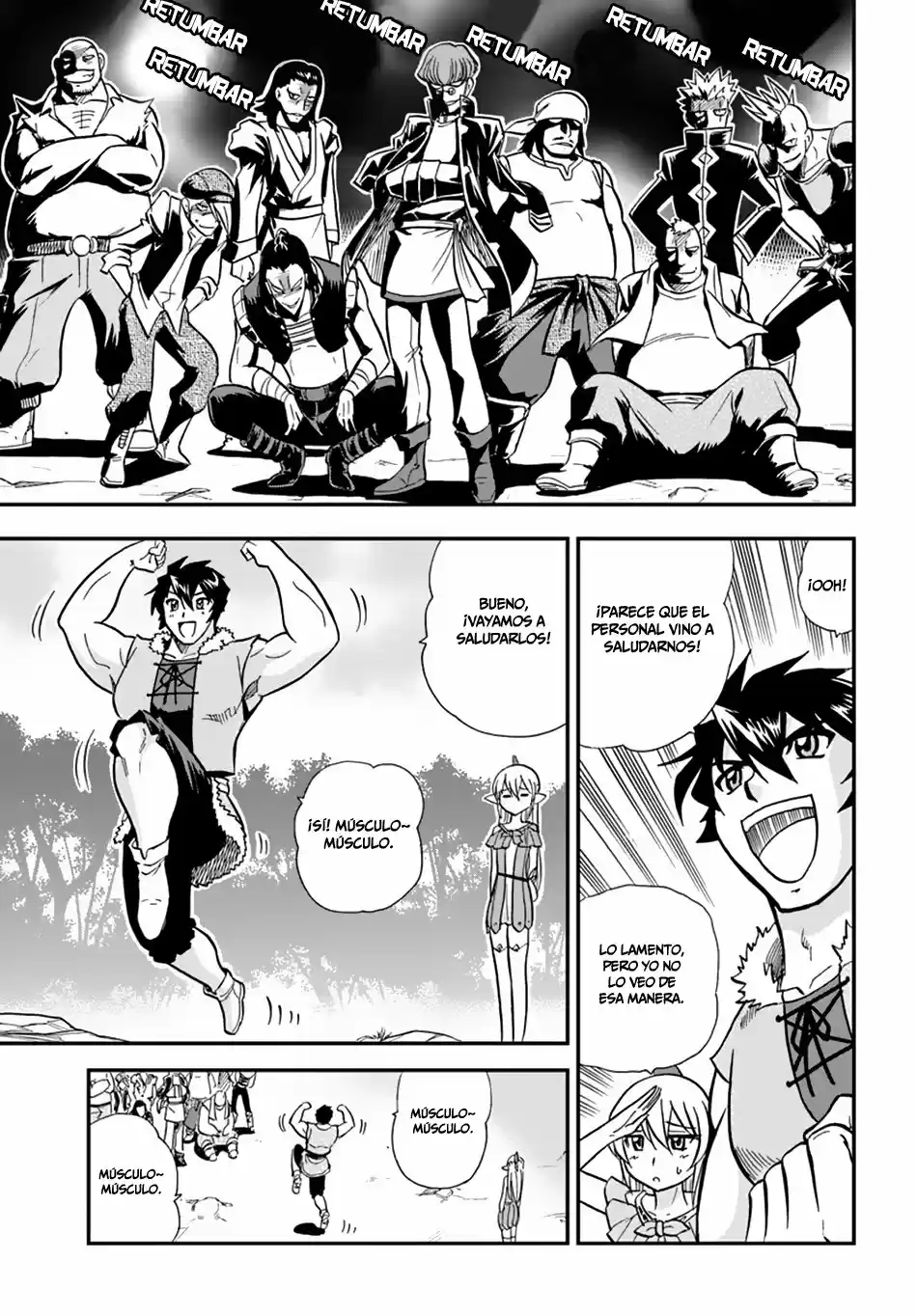 Mahou? Sonna Koto Yori Kinniku Da! - Capítulo 8 - Página 10 - LectorTMOo