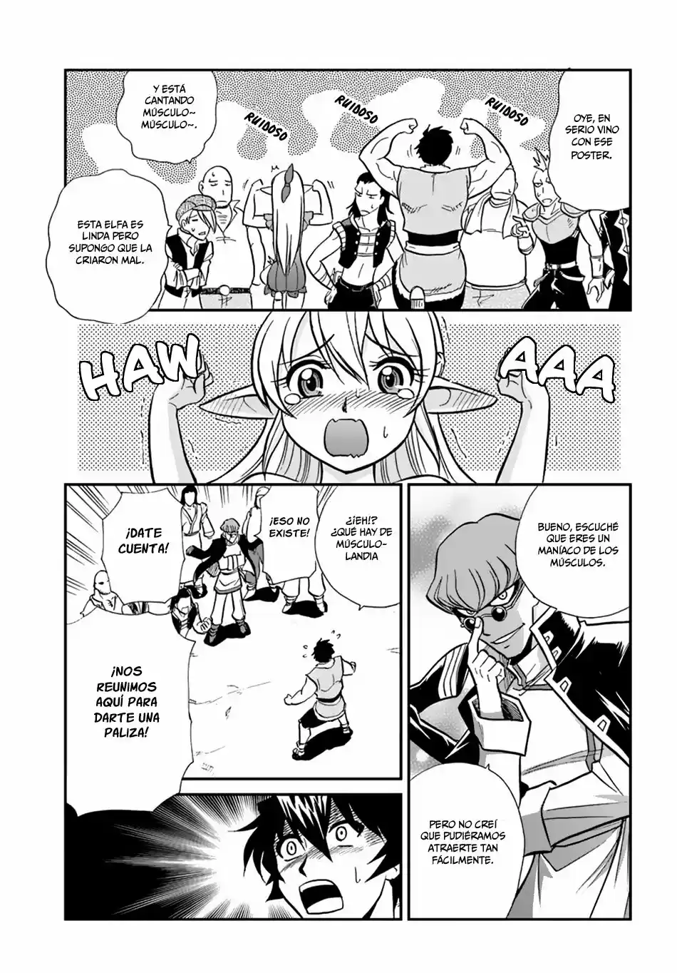 Mahou? Sonna Koto Yori Kinniku Da! - Capítulo 8 - Página 12 - LectorTMOo