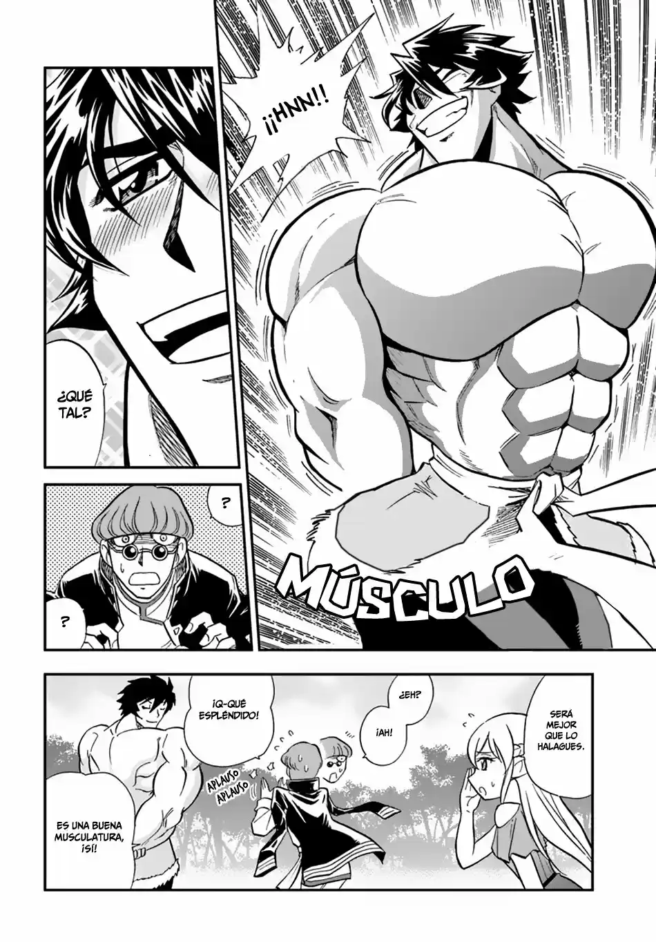 Mahou? Sonna Koto Yori Kinniku Da! - Capítulo 8 - Página 24 - LectorTMOo