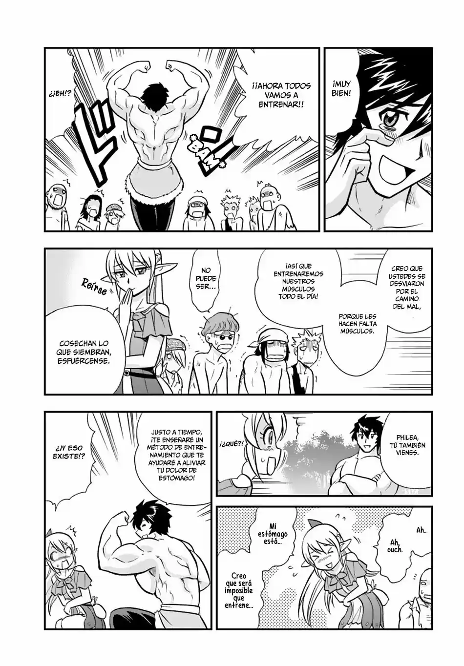 Mahou? Sonna Koto Yori Kinniku Da! - Capítulo 8 - Página 27 - LectorTMOo