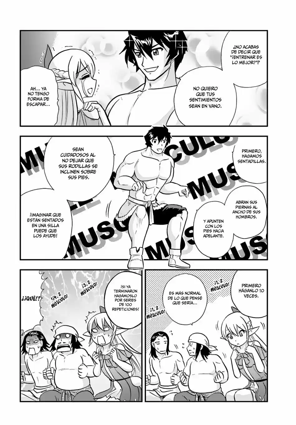 Mahou? Sonna Koto Yori Kinniku Da! - Capítulo 8 - Página 28 - LectorTMOo
