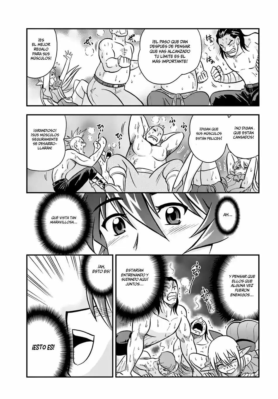 Mahou? Sonna Koto Yori Kinniku Da! - Capítulo 8 - Página 29 - LectorTMOo