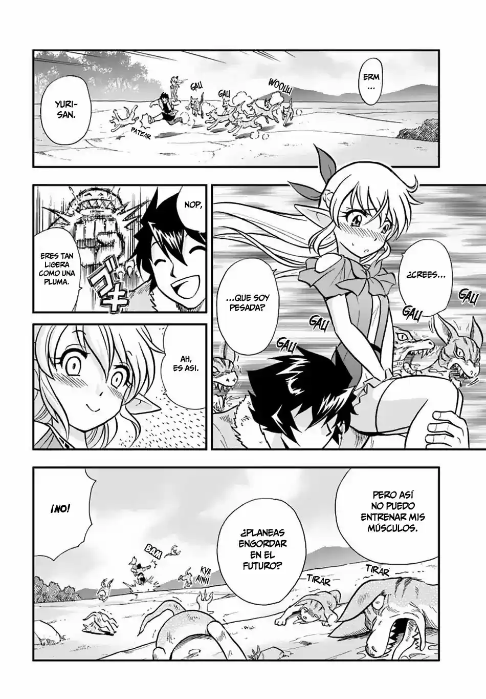 Mahou? Sonna Koto Yori Kinniku Da! - Capítulo 9 - Página 5 - LectorTMOo
