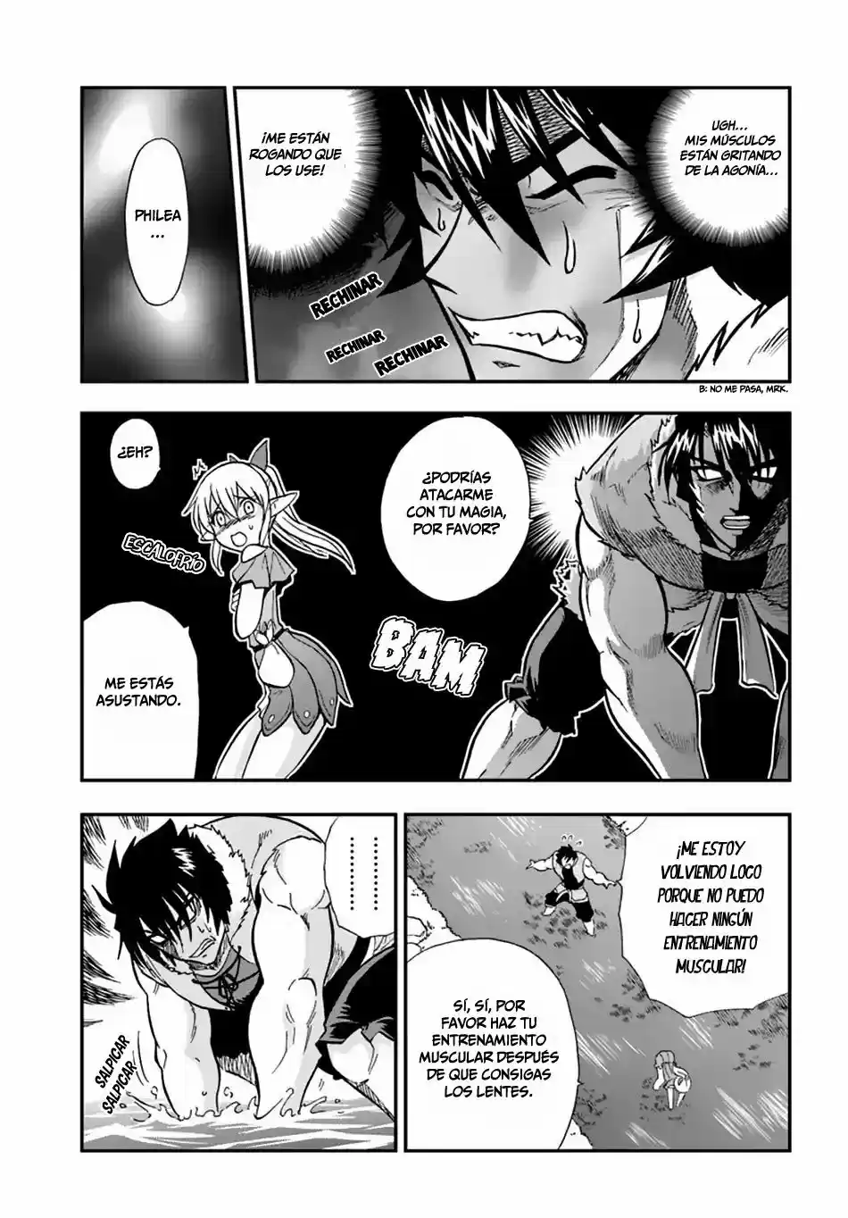 Mahou? Sonna Koto Yori Kinniku Da! - Capítulo 9 - Página 10 - LectorTMOo