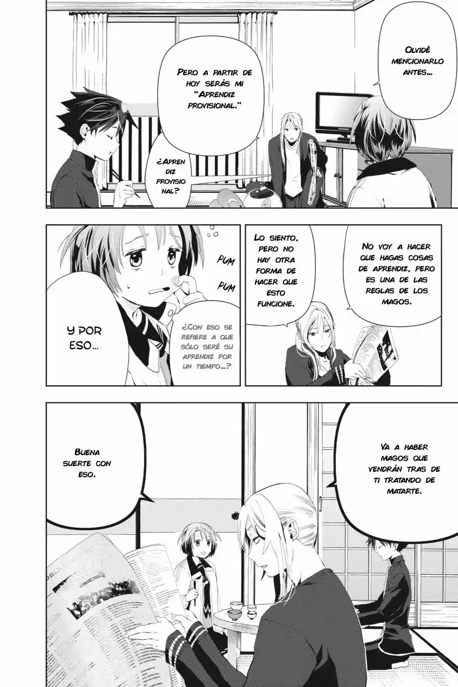 Mahou Tsukai No Deshi Ga Warau Toki - Capítulo 7 - Página 8 - LectorTMOo